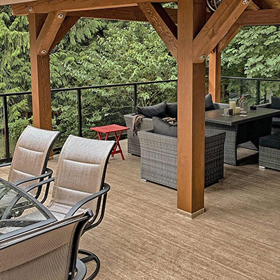 Duradek Legacy Cedarwood Vinyl Decking